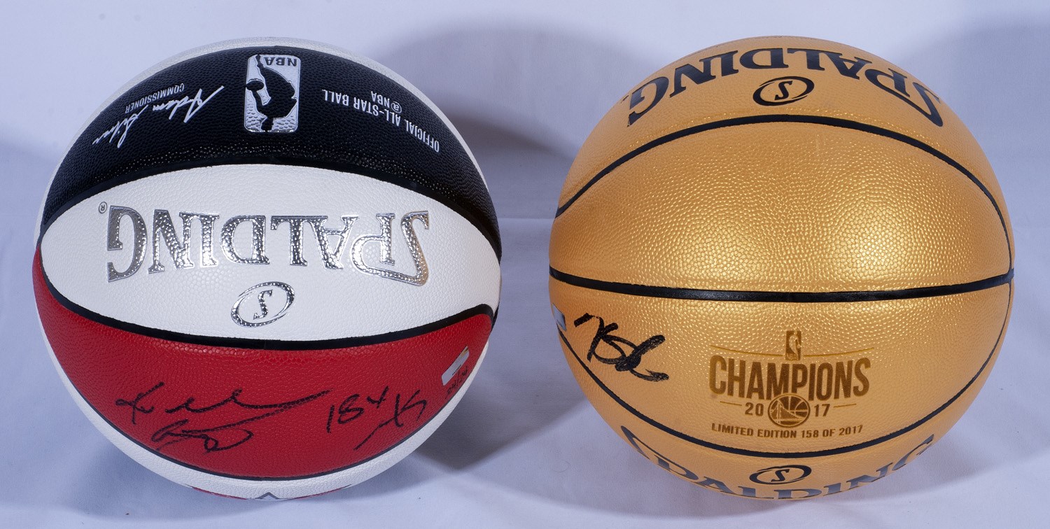1998 NBA All-Star Weekend Autographed Ball – Laundry