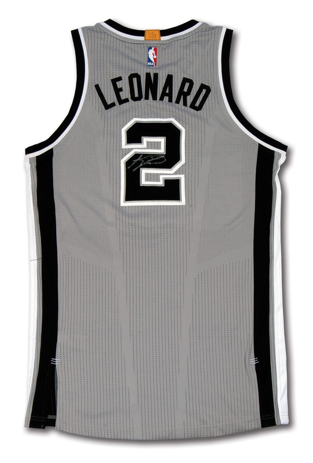 Kawhi Leonard San Antonio Spurs Signed Autographed Finals #2 Jersey –