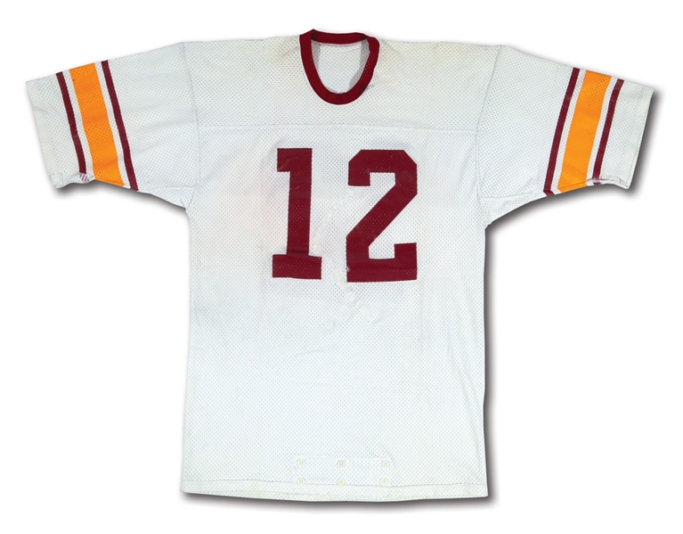 1978 CHARLES WHITE USC TROJANS GAME WORN ROAD JERSEY – POUNDED WITH TEAM REPAIRS (HOLLYWOOD AGENT COLLECTION)