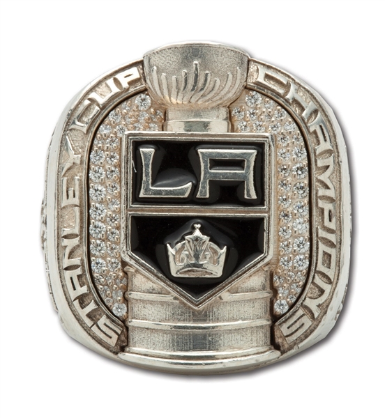 2012 LOS ANGELES KINGS STANLEY CUP CHAMPIONS STERLING SILVER RING BY TIFFANY & CO.