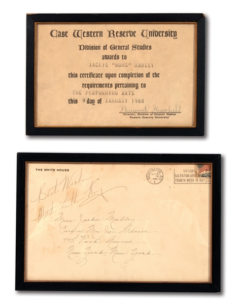 1966 MARTIN LUTHER KING JR. AUTOGRAPHED WHITE HOUSE CIVIL RIGHTS CONFERENCE INVITATION SENT TO JACKIE "MOMS" MABLEY