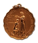 OSCAR ROBERTSONS BEST MENTAL ATTITUDE DURING TRAINING MEDAL (ROBERTSON COLLECTION)