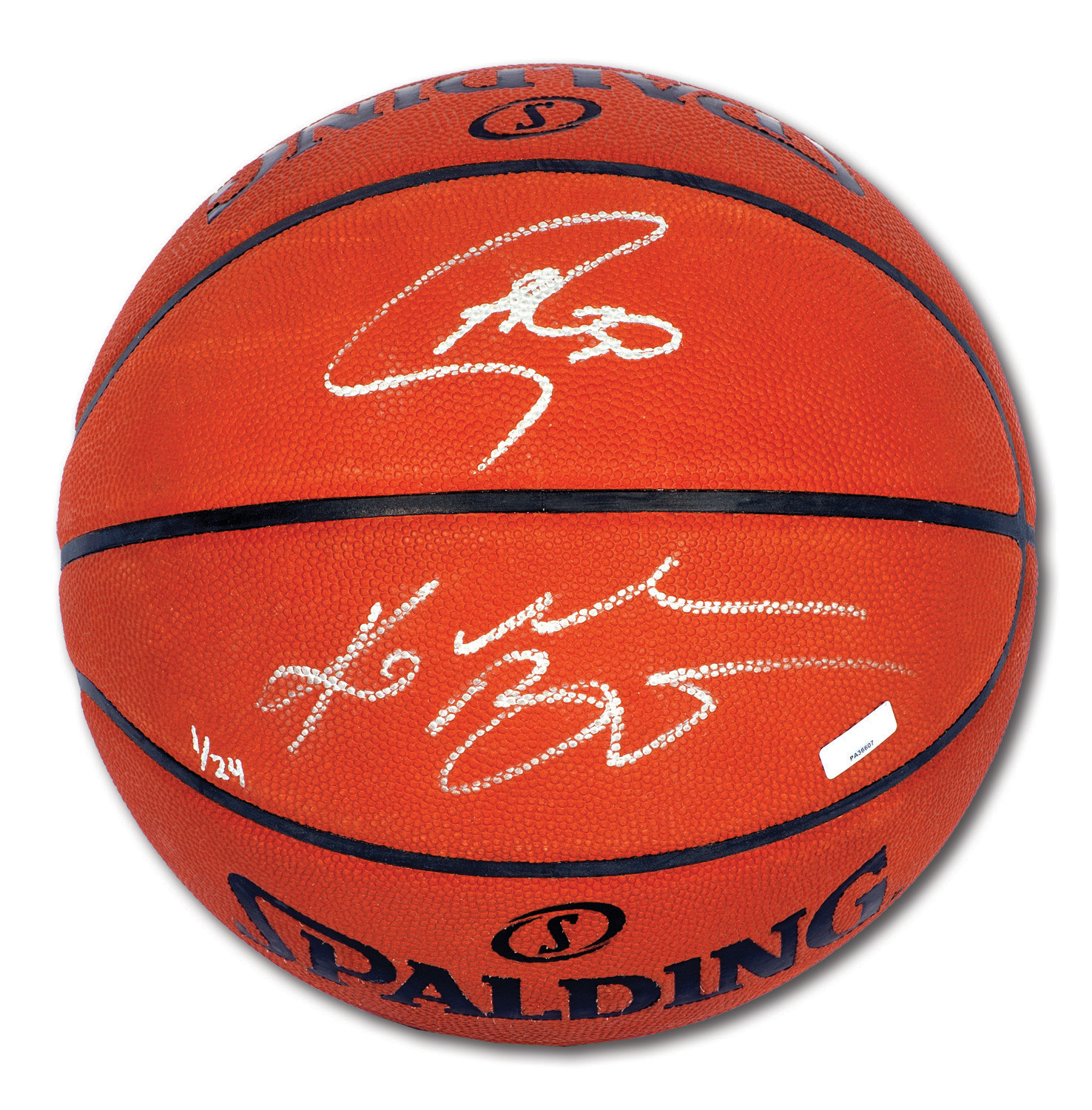 steph curry signed basketball