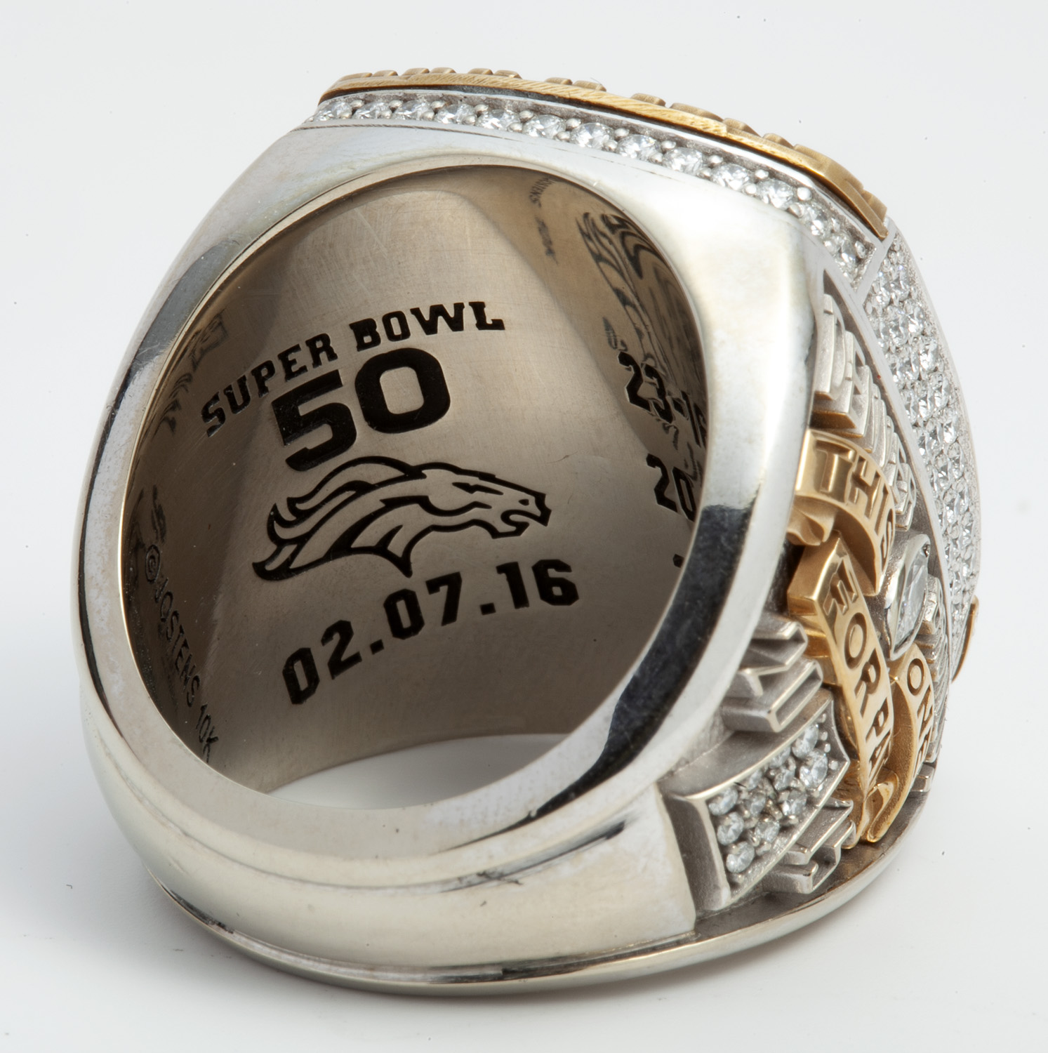 2015 Denver Broncos Super Bowl Ring Von Miller – Championship Rings Store