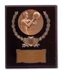 OSCAR ROBERTSONS 1958-59 COLLEGE PLAYER OF THE YEAR AWARD PRESENTED BY USBWA – FIRST EVER ISSUED (ROBERTSON LOA)