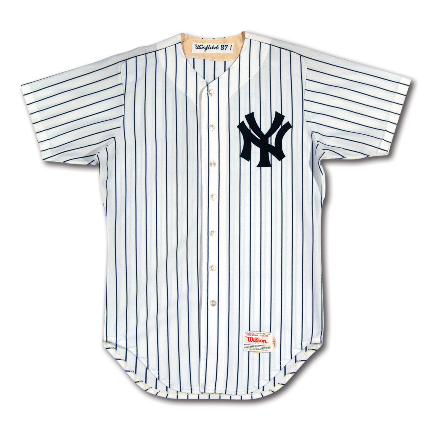 Dave Winfield signed Yankees pinstripe Jersey