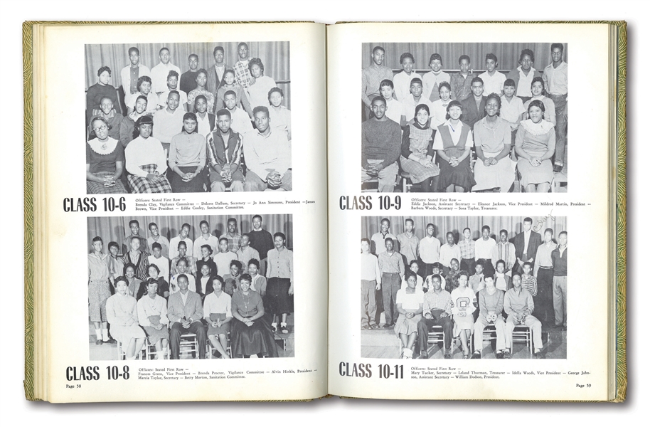 CASSIUS CLAY 1959 CENTRALIAN (LOUISVILLE, KY) HIGH SCHOOL YEARBOOK