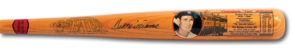 TED WILLIAMS AUTOGRAPHED COOPERSTOWN BAT CO. COMMEMORATIVE BAT