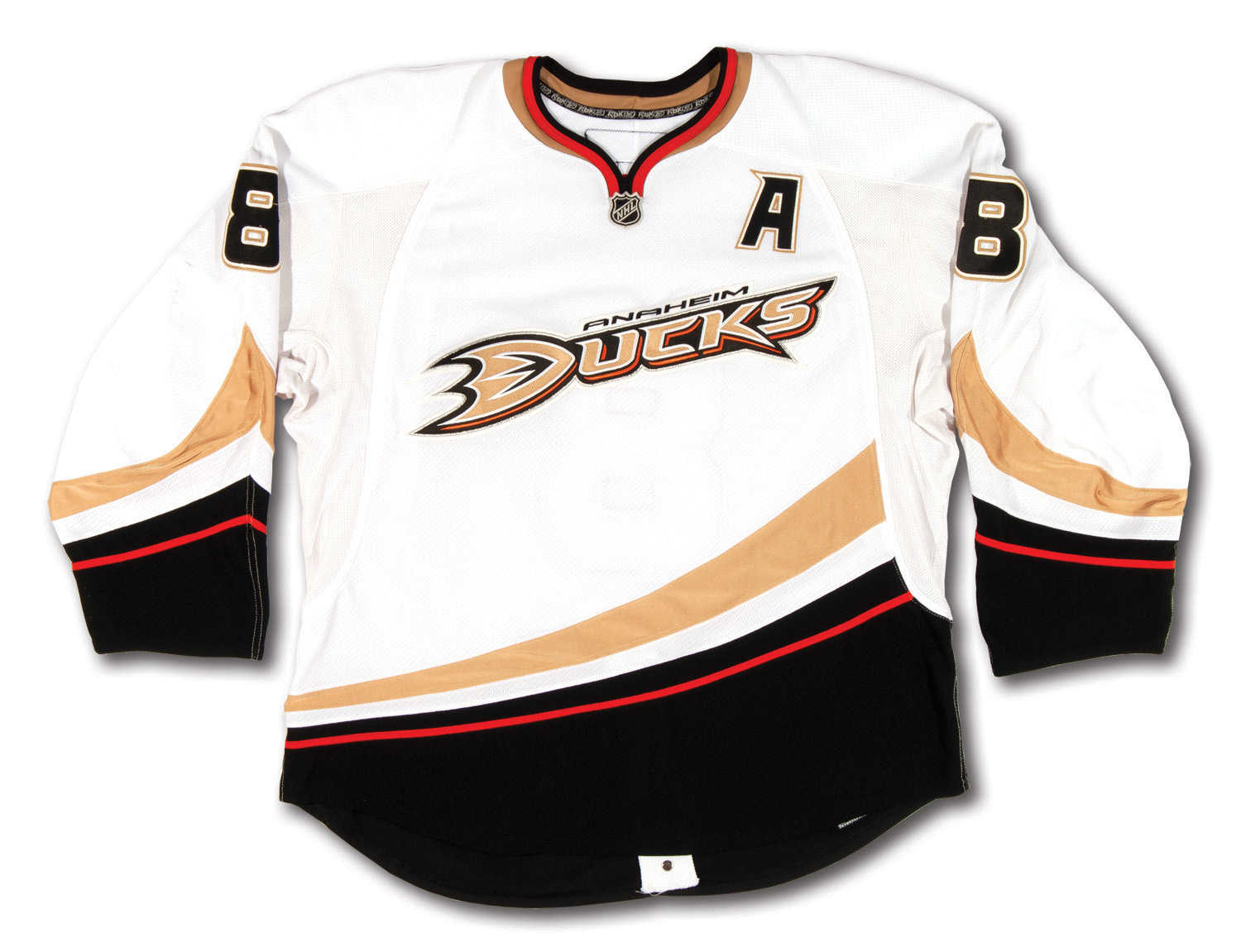 anaheim ducks game worn jersey
