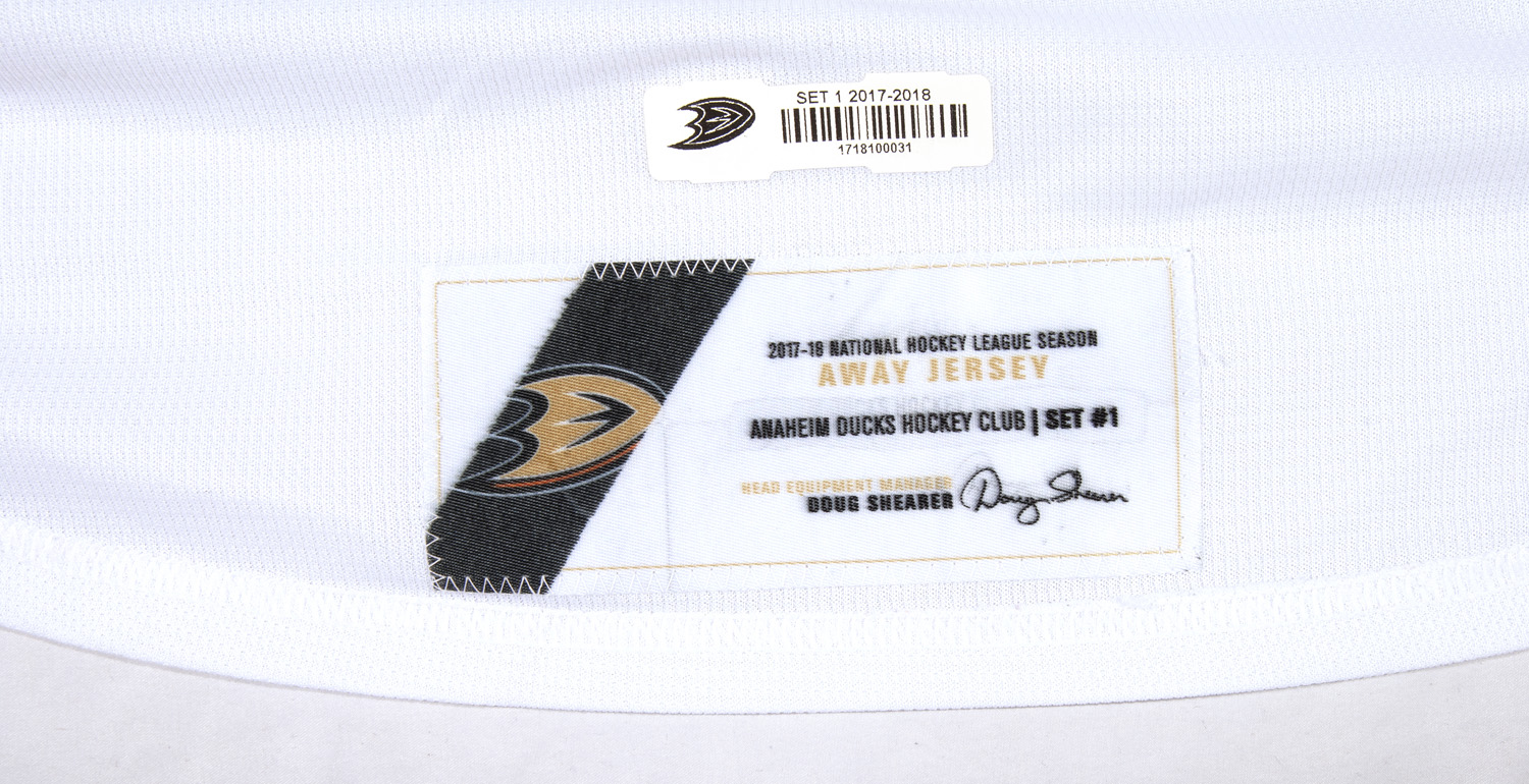 John Gibson Autographed Anaheim Ducks Jersey - NHL Auctions