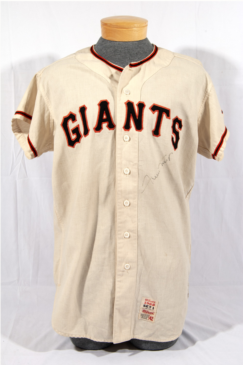 willie mays giants jersey