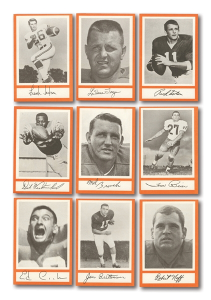 1967 ROYAL CASTLE MIAMI DOLPHINS LOT OF (15)