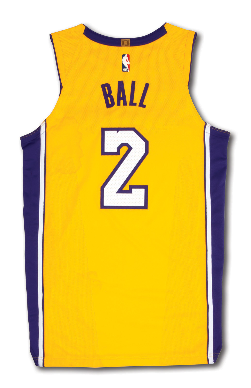 Lonzo Ball - Los Angeles Lakers - Christmas Day' 18 - Game-Worn