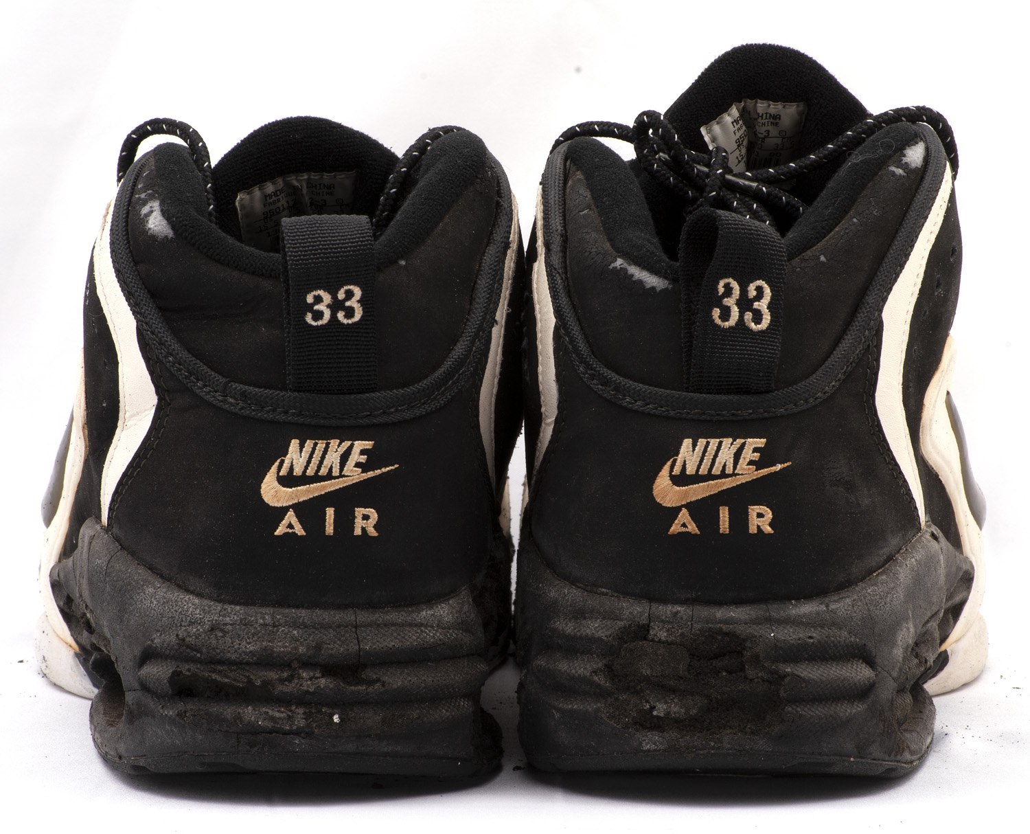Circa 2000 Scottie Pippen Game Worn Shoes. Basketball