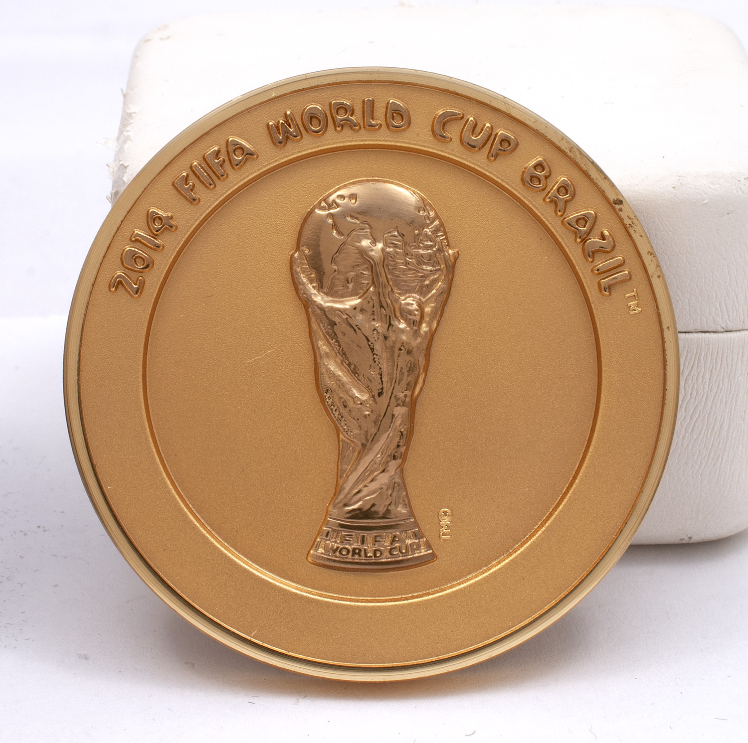 RARE - Official 2014 FIFA Soccer World Cup Final Mini Trophy