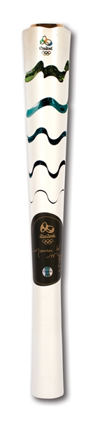 2016 RIO SUMMER OLYMPIC GAMES TORCH WITH ORIGINAL BOX