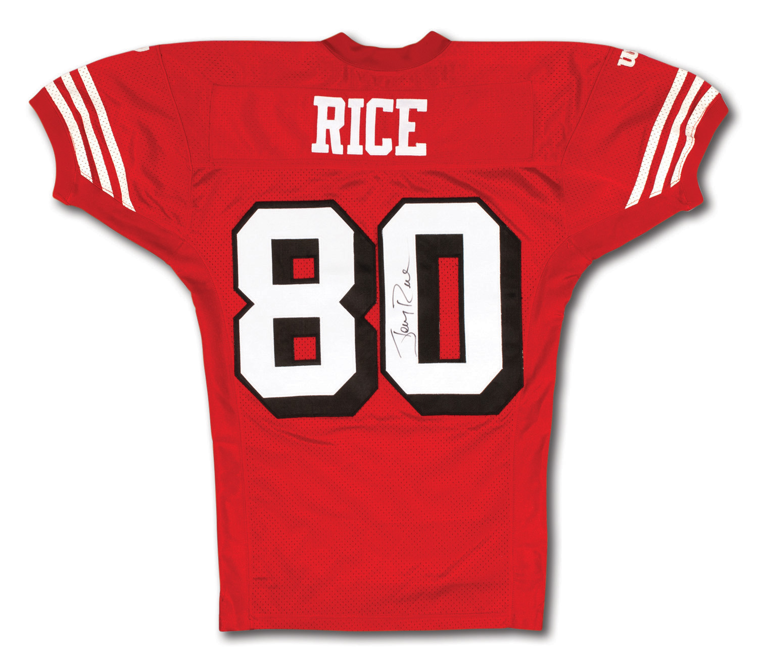 jerry rice super bowl jersey