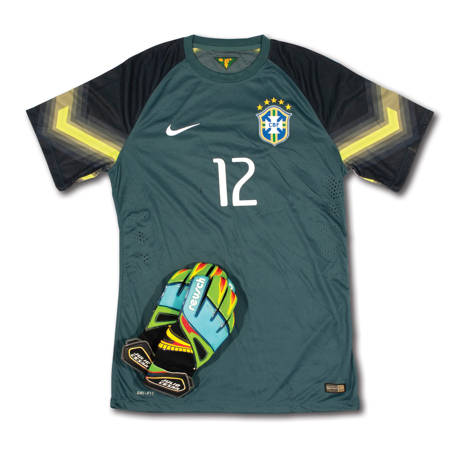 brazil goalie jersey