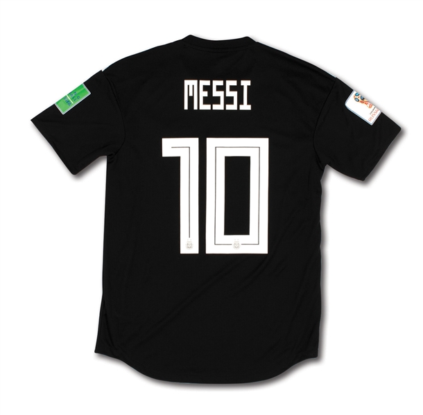 6/18/2018 MESSI FIFA WORLD CUP ARGENTINA (VS. ICELAND) MATCH ISSUED #10 JERSEY (ARGENTINA KITMAN PROVENANCE)