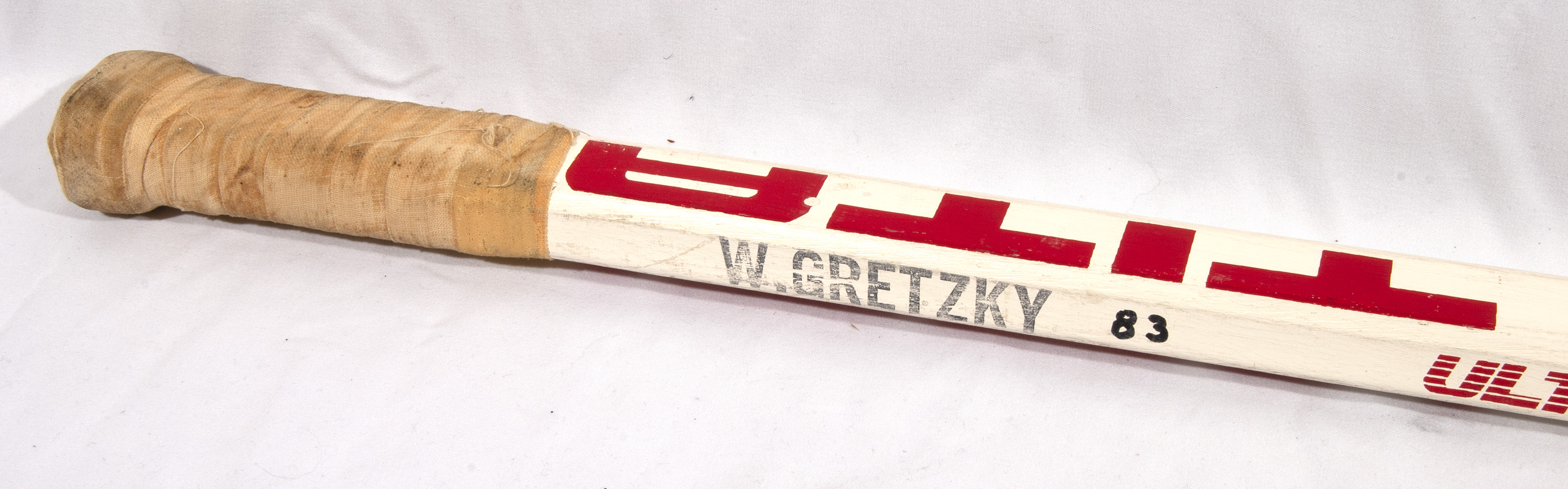 Wayne Gretzky Game Used Stick From Final Career Game