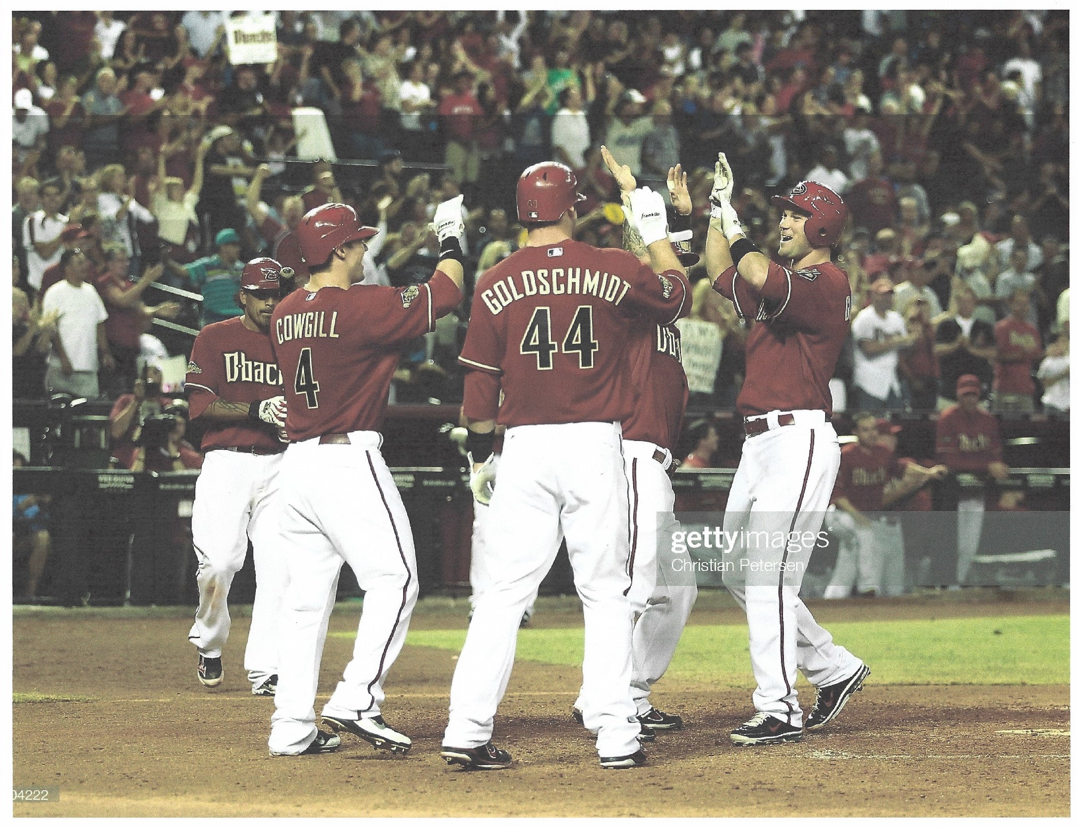 Lot Detail - 2016 Paul Goldschmidt Game Used Arizona Diamondbacks Home  Jersey Photo Matched To Career Home Run #135 - 4th Career Walk Off (MLB  Authenticated)