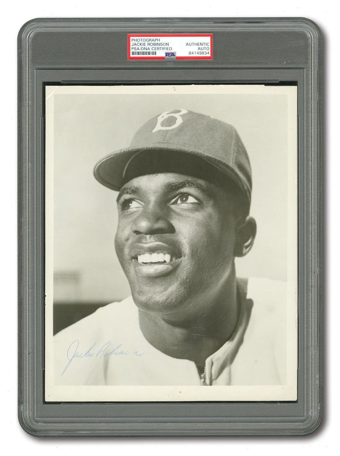 Jackie Robinson Brooklyn Dodgers 1st Day in Majors 8x10 Photo