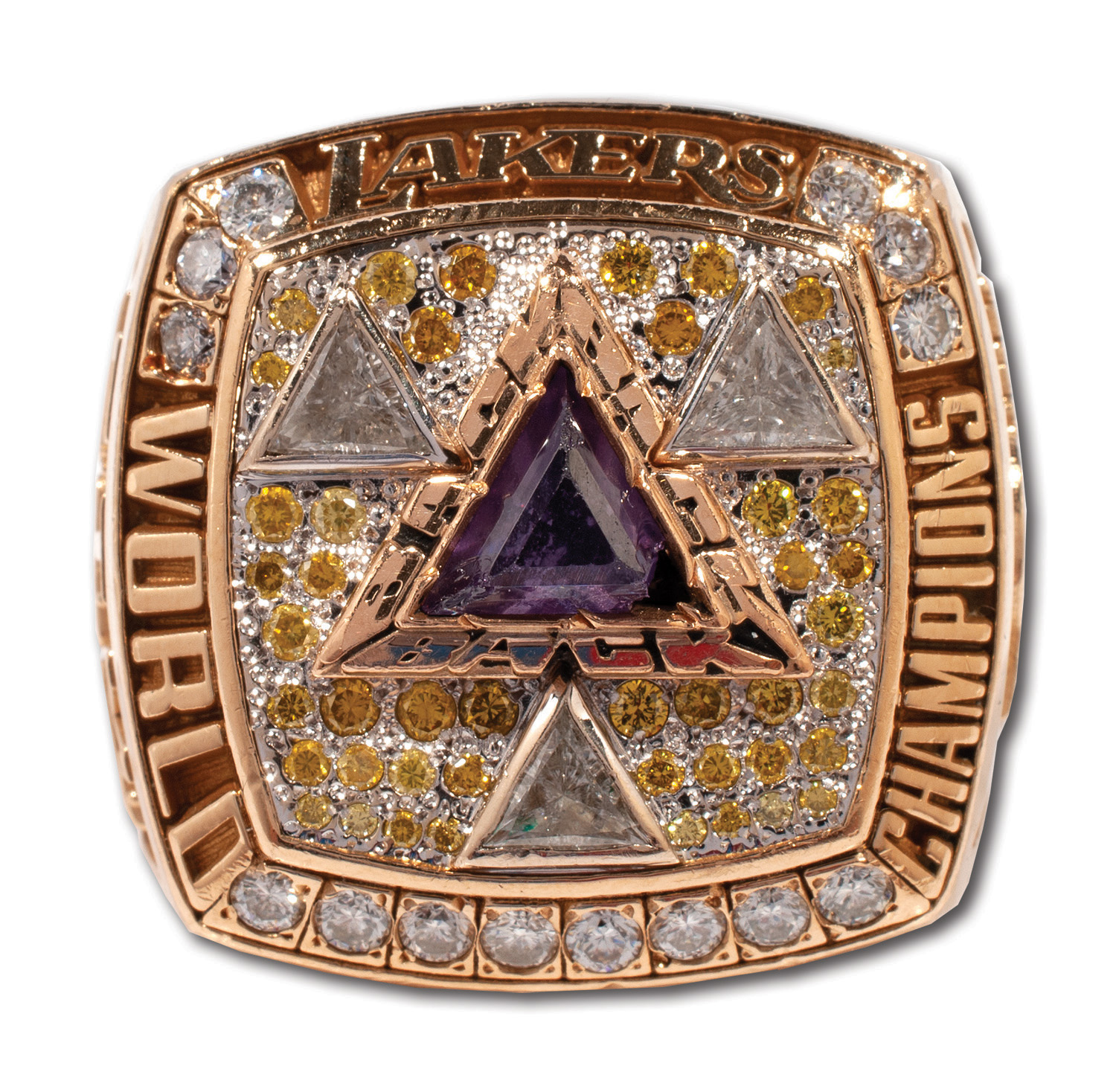 Los Angeles Lakers NBA Championship Ring (2002) - Premium Series