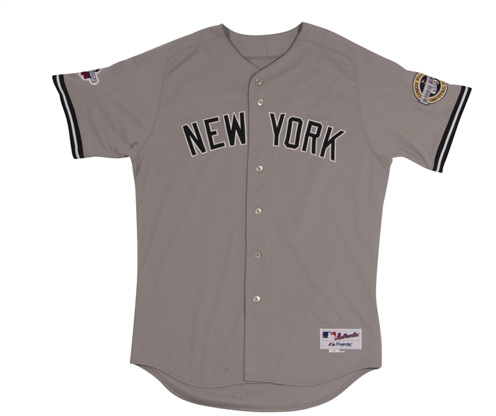 2009 DEREK JETER AUTOGRAPHED NEW YORK YANKEES ALL-STAR GAME WORN JERSEY FROM HIS FINAL CHAMPIONSHIP SEASON (RGU PHOTO-MATCHED, MEARS A10)
