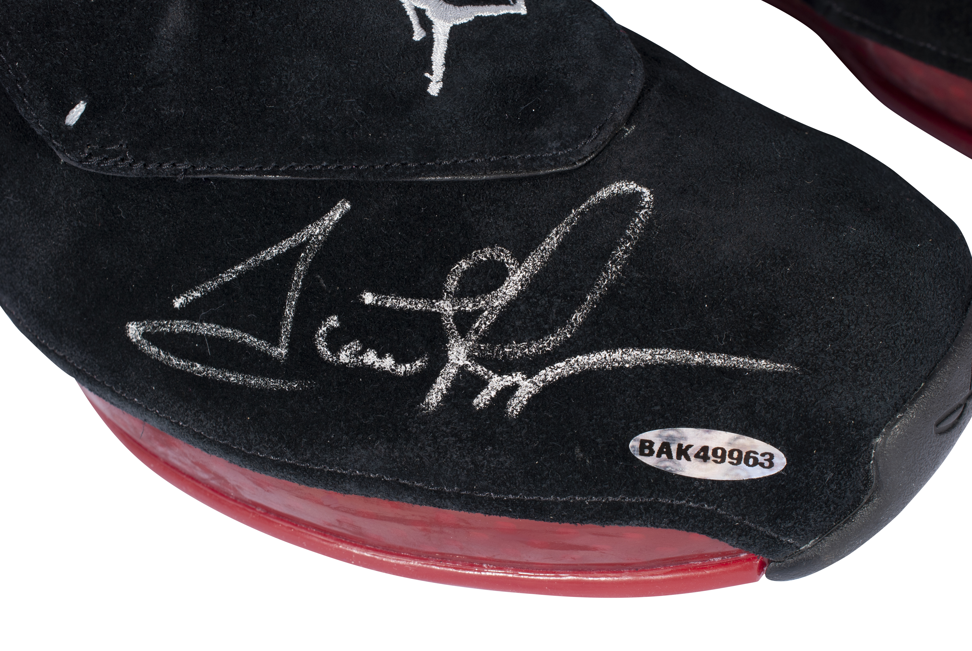 Michael Jordan Chicago Bulls Signed Autographed Retro 13 Jordan Nike Shoes  UDA