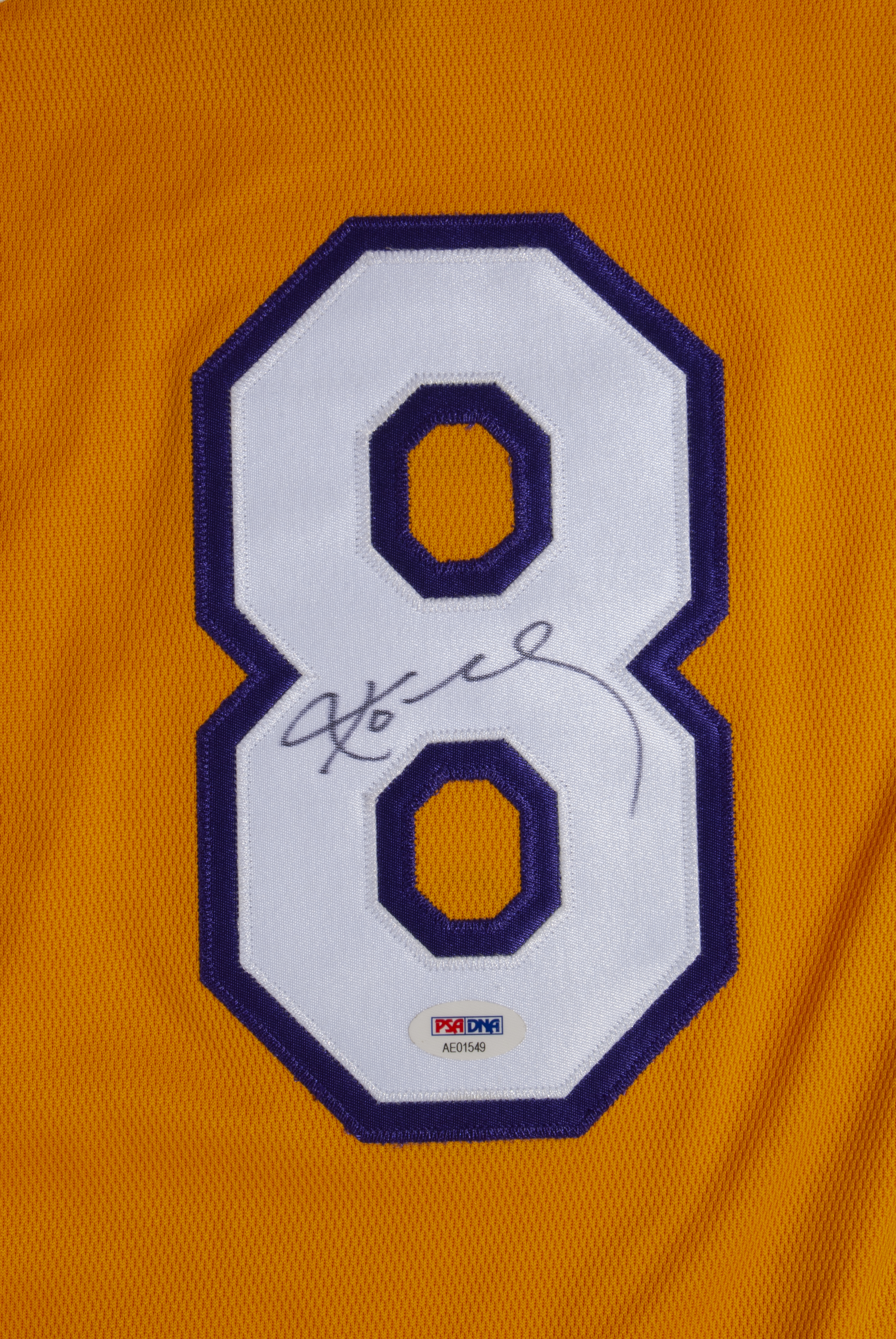 Lot Detail - Kobe Bryant Signed Authentic Los Angeles Lakers #8 Home Jersey  (Steiner)