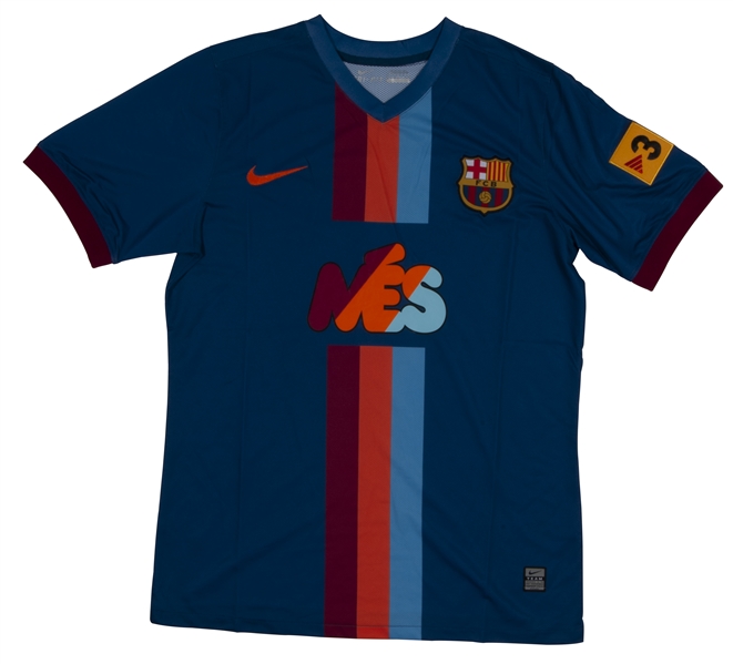8/19/2009 LIONEL MESSI F.C. BARCELONA GAME WORN/ISSUED JERSEY FROM "JOAN GAMPER TROPHY" MATCH VS. MAN. CITY