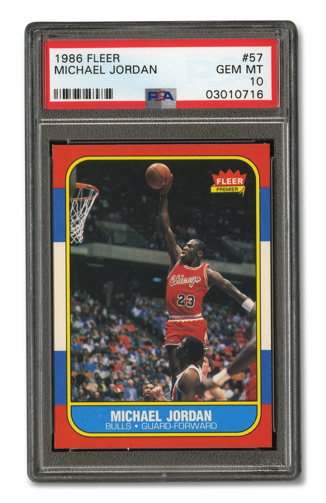 Michael Jordan 1986 Fleer Base #57 Price Guide - Sports Card Investor