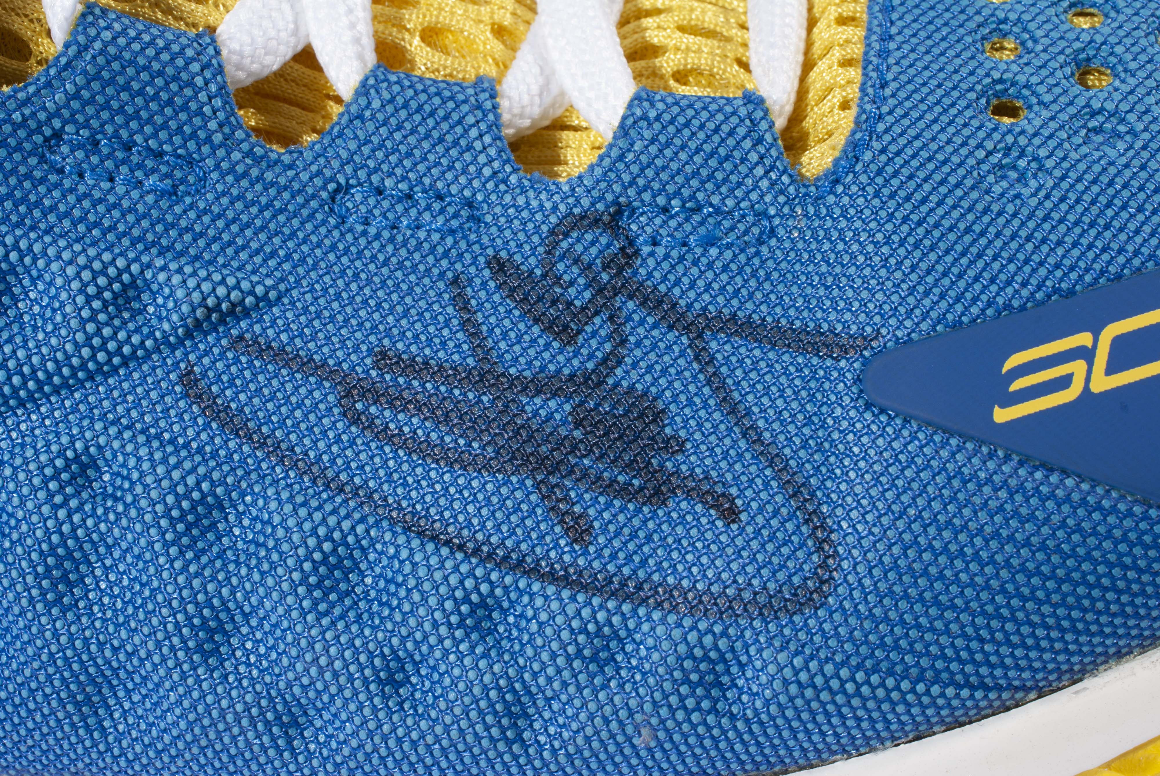 Lot Detail - 2/26/2015 STEPHEN CURRY GAME WORN & AUTOGRAPHED UNDER
