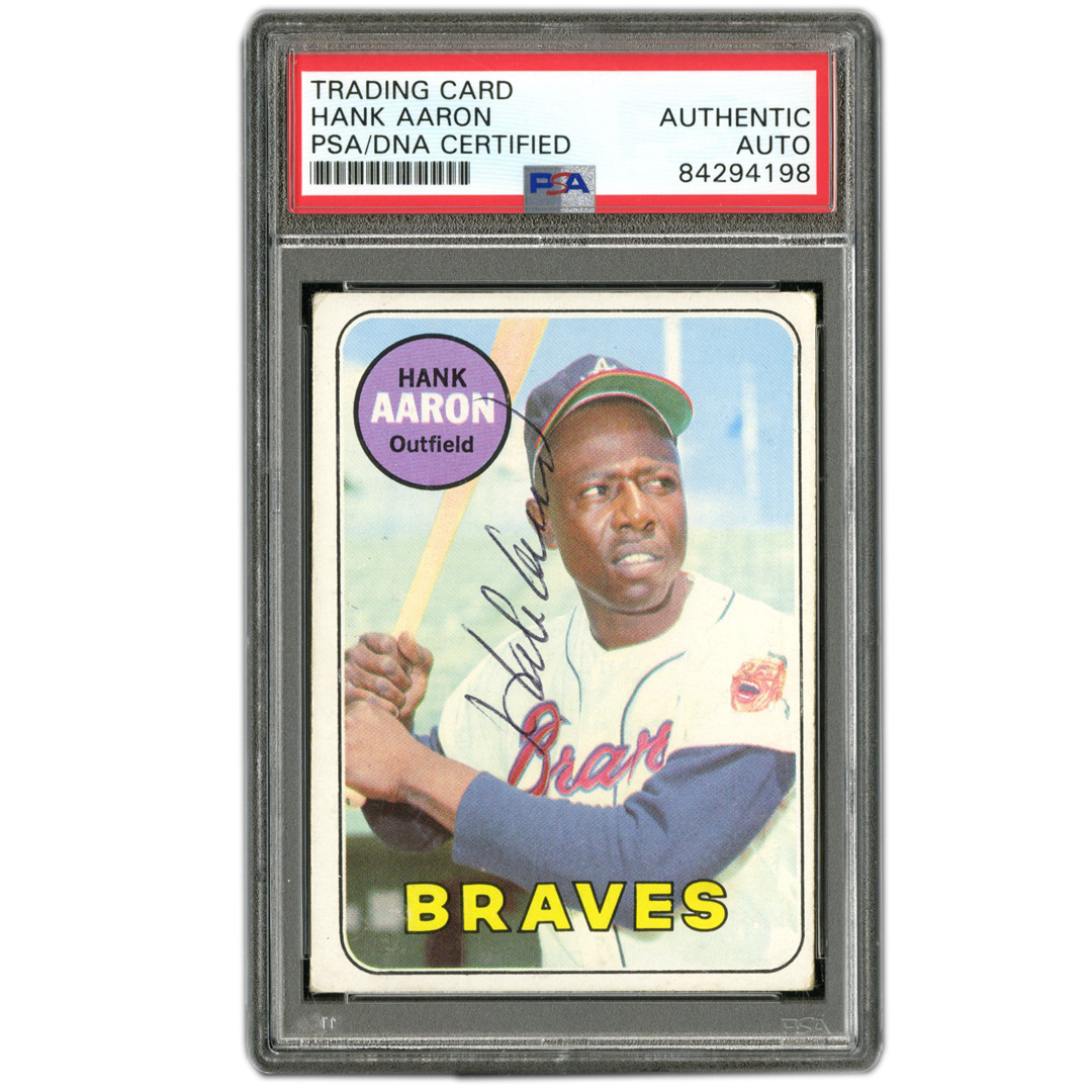 Sold at Auction: 1974 Hank Aaron All Star Homer Mark Topps