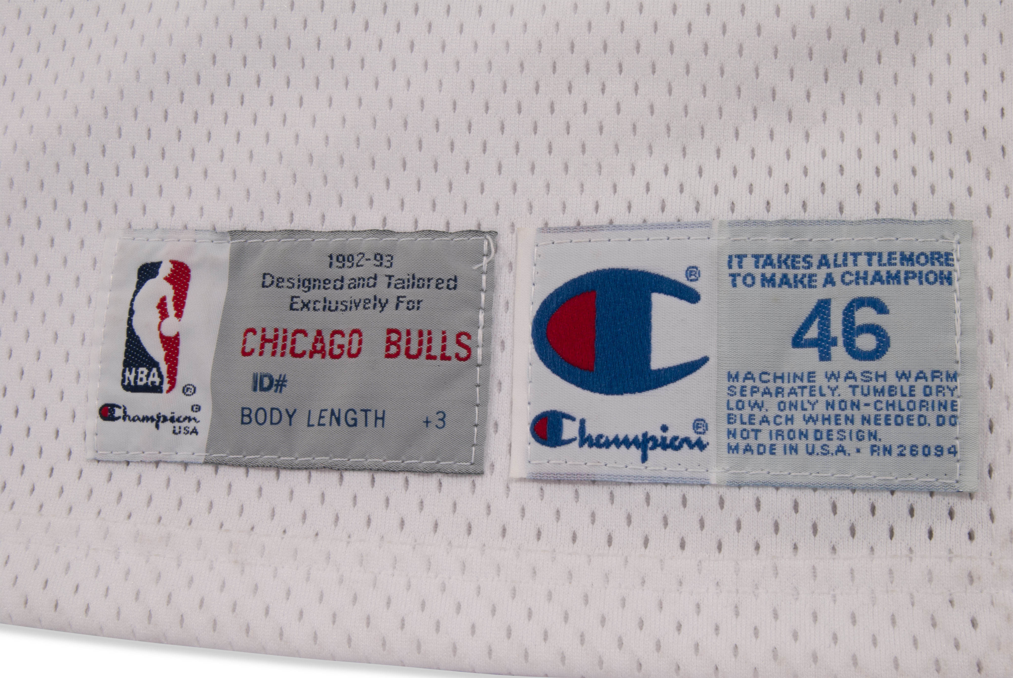 1990s Chicago Bulls Game Issued Road Warm Up Suit (MEARS LOA)