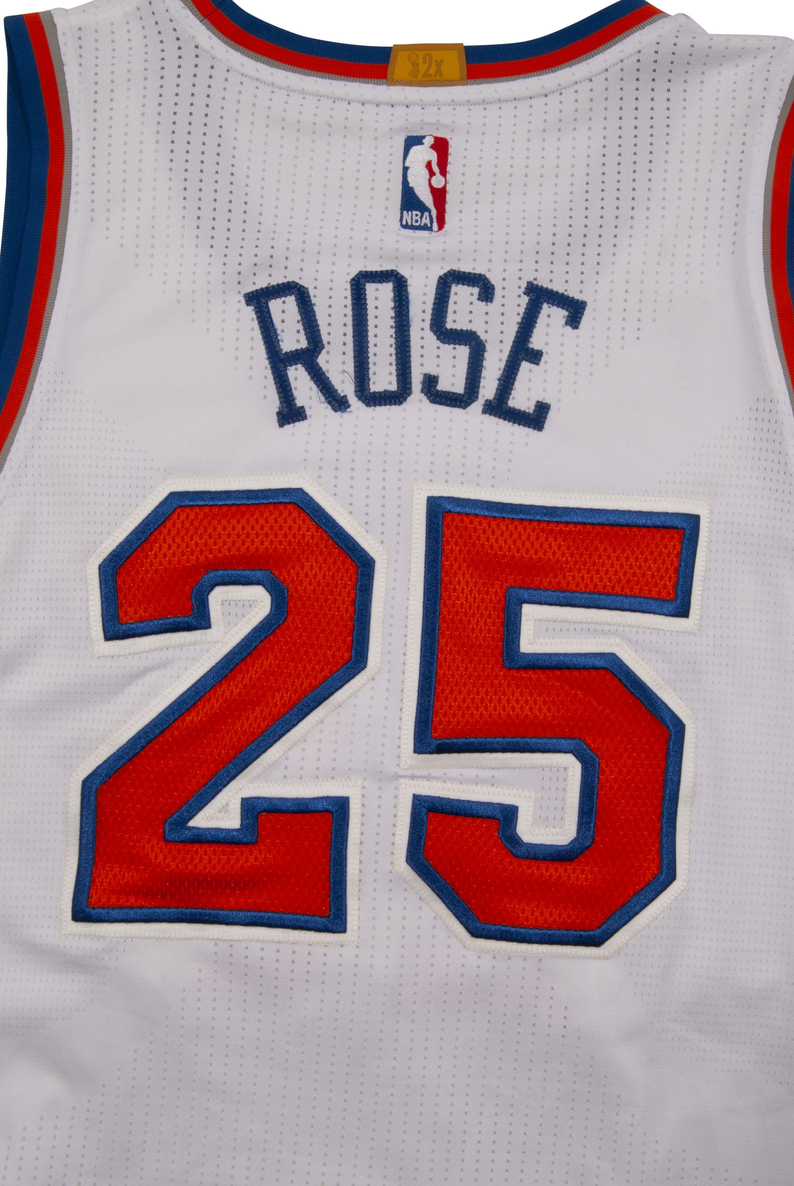 Derrick Rose - Chicago Bulls - Game-Worn Jersey - Kia NBA Tip-Off