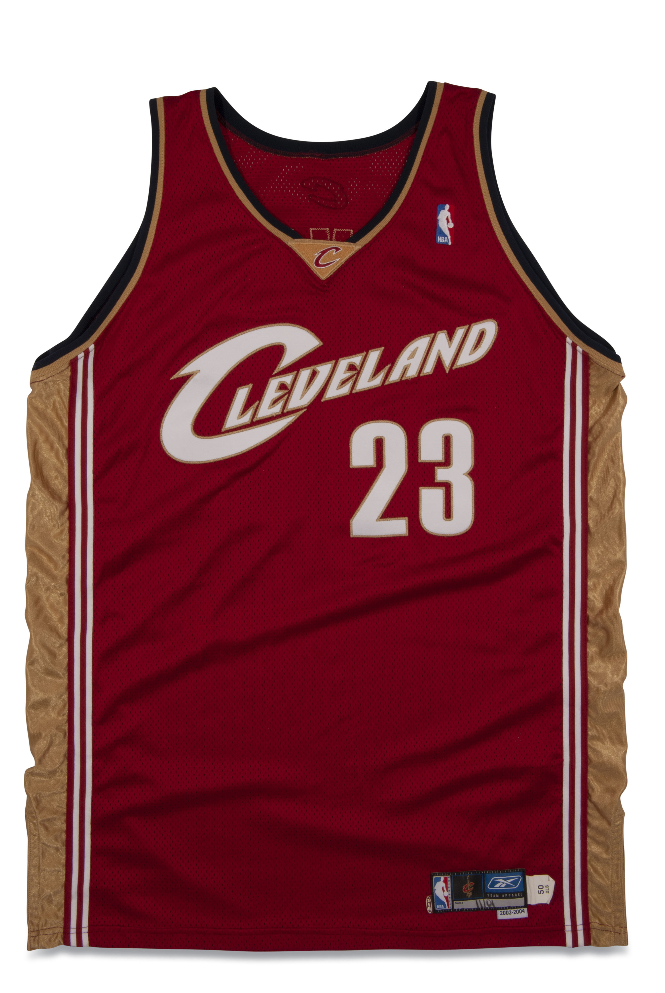 2003-04 LeBron James Signed Cleveland Cavaliers Jersey - UDA, Lot #80927
