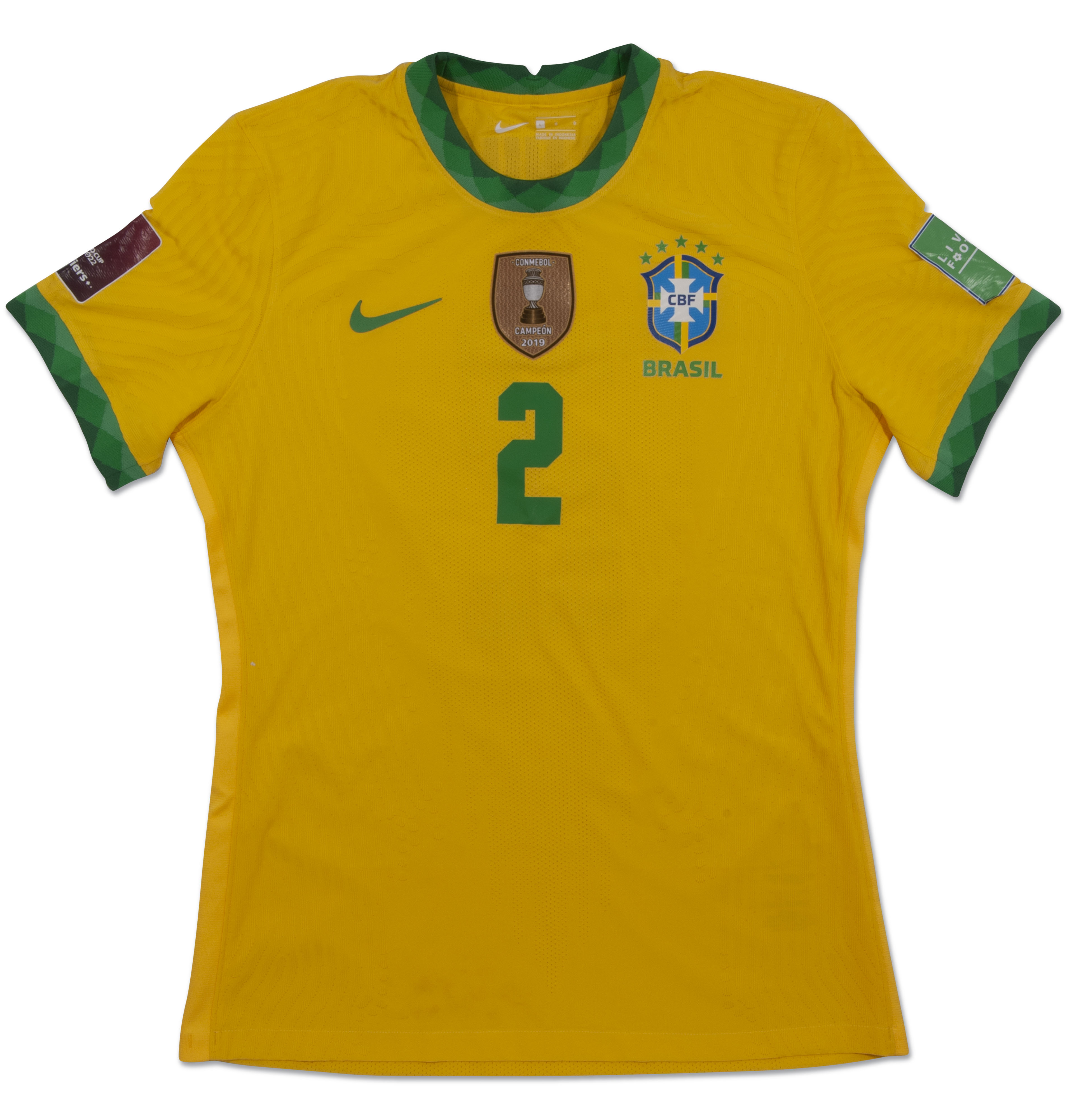 brazil soccer jersey qualifying