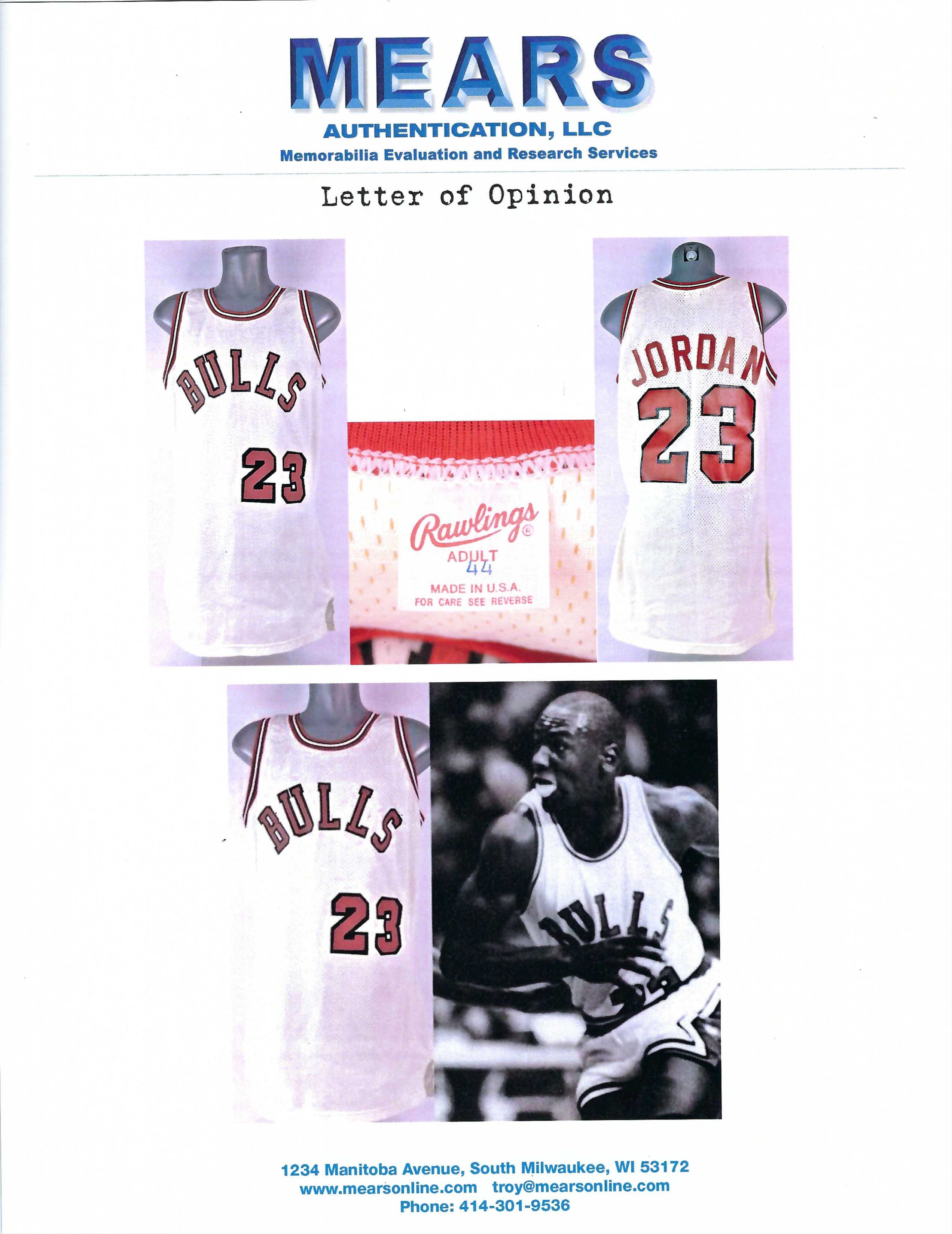 Lot Detail - 1984-1985 Michael Jordan Rookie Chicago Bulls Game-Used Home  Jersey (Team LOA)
