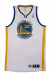 2012-13 STEPHEN CURRY GAME WORN GOLDEN STATE WARRIORS HOME JERSEY PHOTO-MATCHED TO FOUR GAMES - NBA/MEIGRAY LOA