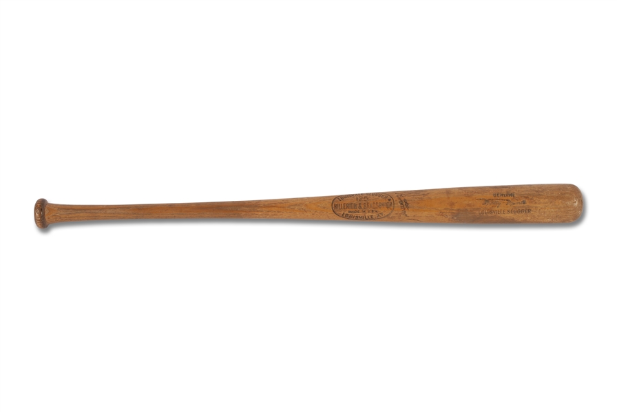 RECENTLY DISCOVERED 1968 MICKEY MANTLE GAME USED LOUISVILLE SLUGGER BAT - PSA/DNA GU 8 - THE MICKS FINAL SEASON!