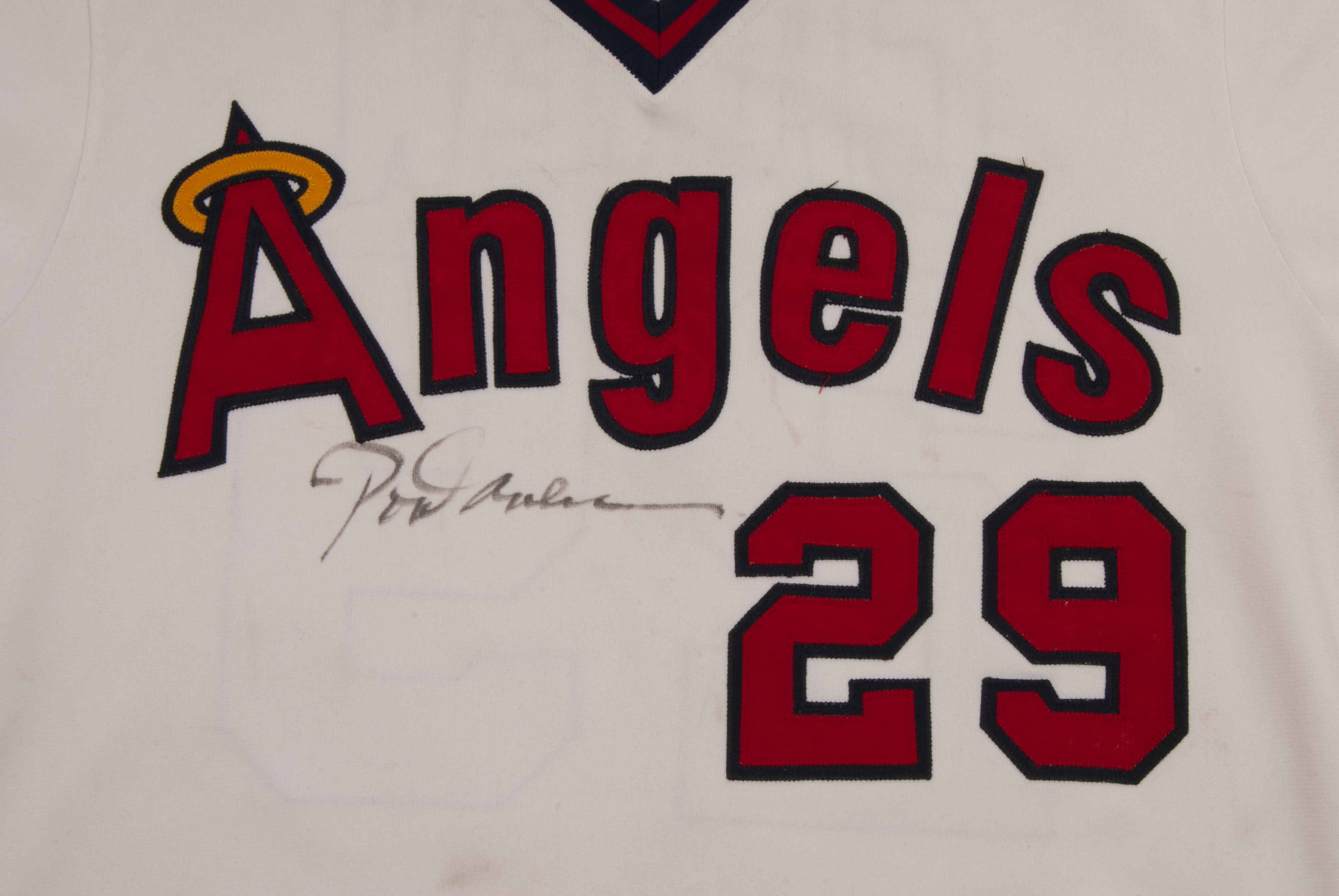 Lot Detail - 1983 ROD CAREW GAME WORN & AUTOGRAPHED CALIFORNIA