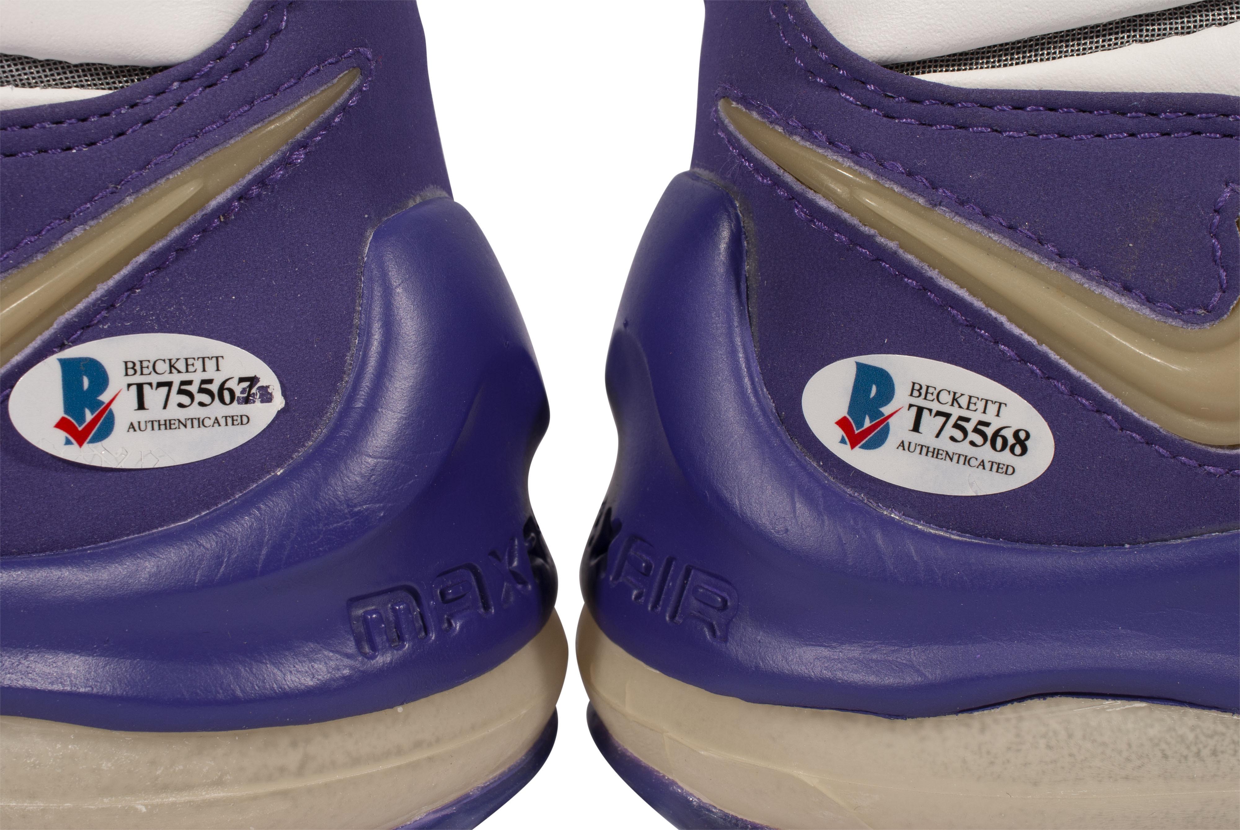 John Starks Adidas Torsion Shoe Auto Signed PSA DNA New York