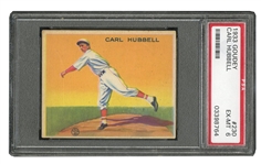 1933 GOUDEY #230 CARL HUBBELL - PSA EX-MT 6