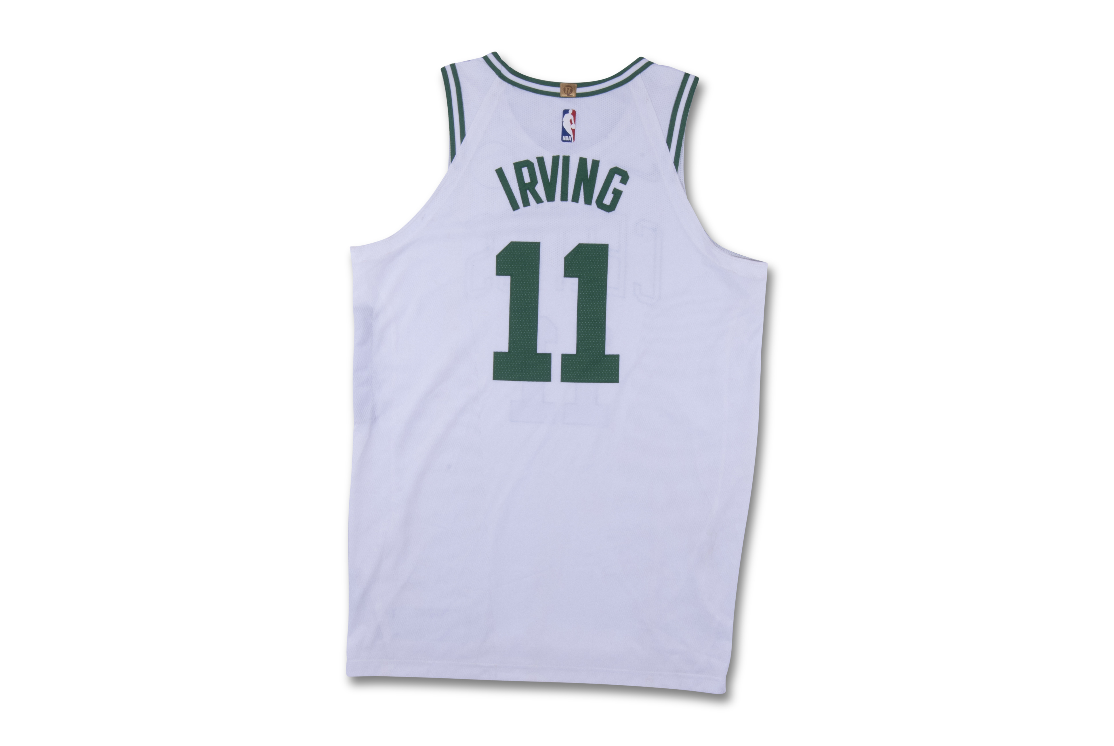  Celtics Kyrie Irving 2019 Game Used Green Nike Jersey