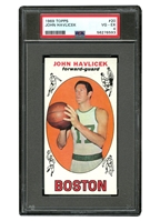 1969 TOPPS #20 JOHN HAVLICEK BOSTON CELTICS ROOKIE - CLASSIC! - PSA VG-EX 4