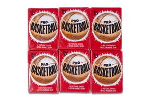 GROUP OF (6) UNOPENED 1979 TOPPS BASKETBALL WAX PACKS
