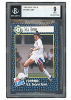 SIGNIFICANT 1992 SPORTS ILLUSTRATED FOR KIDS #71 MIA HAMM ROOKIE CARD - SOCCER LEGEND - BGS MINT 9