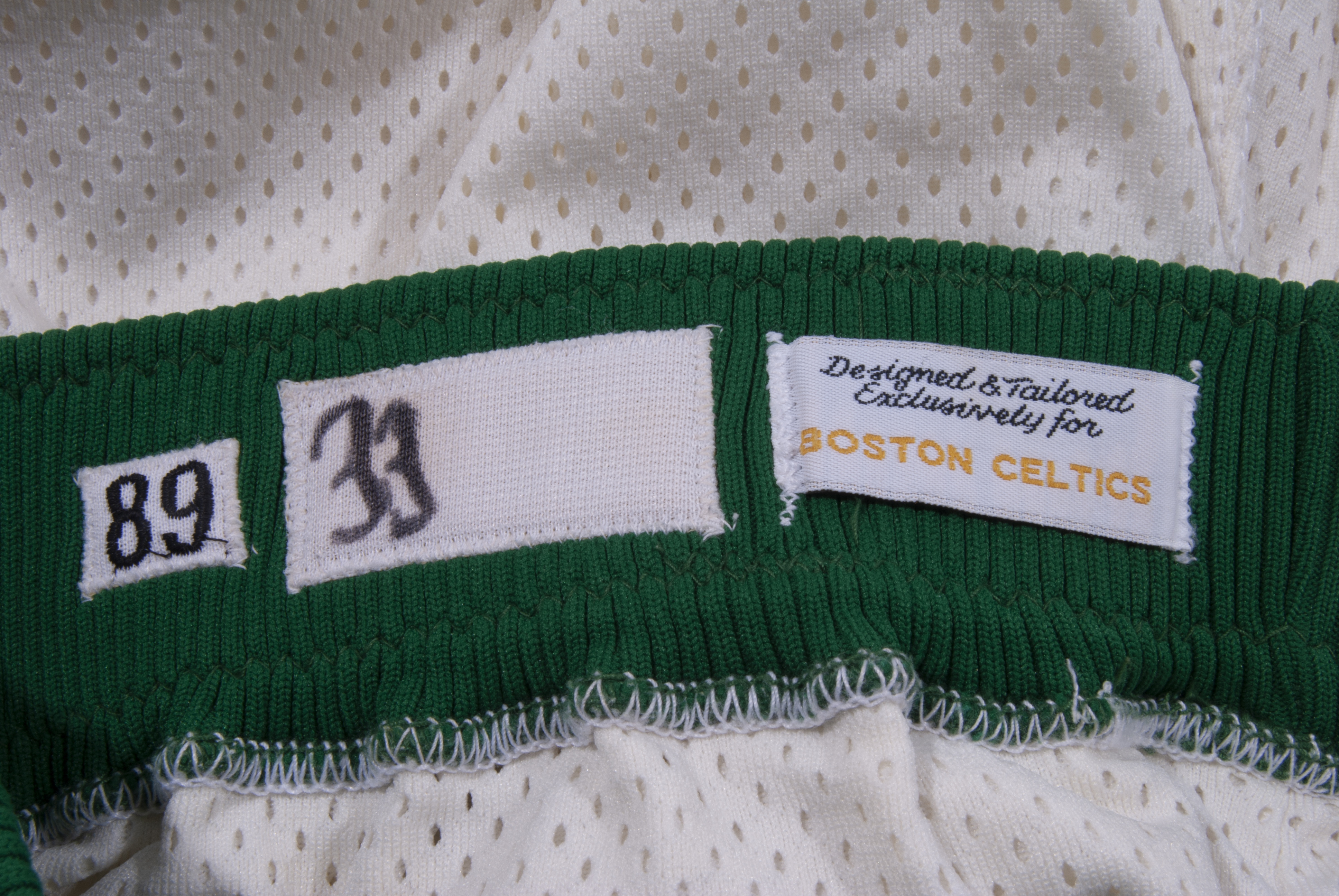 Lot Detail - 1989-90 Larry Bird Game Worn Boston Celtics Home