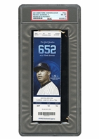 SIGNIFICANT JUNE 29, 2014 NEW YORK YANKEES VS BOSTON RED SOX FULL TICKET - MOOKIE BETTS MLB DEBUT! - PSA NM-MT 8
